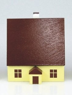Rudolphs Schatzkiste Tischdekoration Holzhaus bunt Höhe 7cm NEU Haus Baum Figur Kirche Erzgebirge Holz Seiffen Weihnachten Spielzeug Dekoration Tischdeko Kurrende