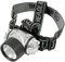 Milestone Camping 53380 7 LED Head Torch Light with Pivoting Ball Head/Lightweight and Comfortable/Perfect for Running, Walking, Camping, Reading, Hiking, DIY & More/Battery Operated