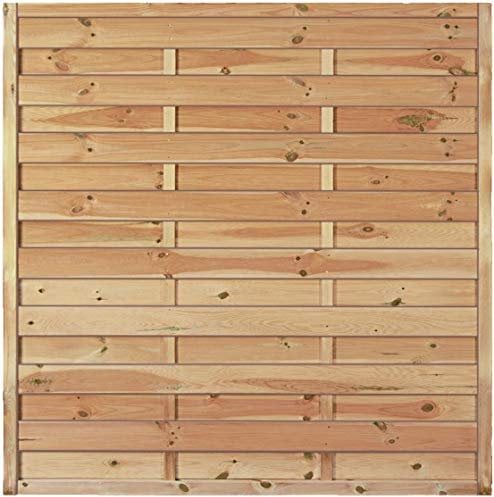 Lamellenzaun Essen B150 x H150 cm.