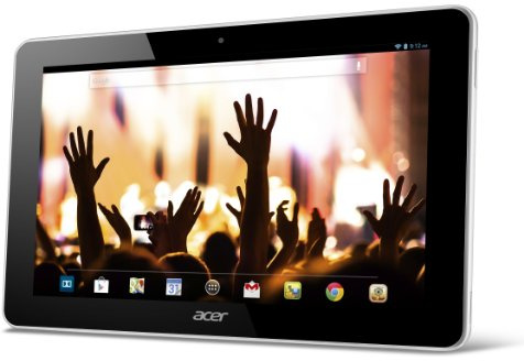 acer Iconia A3-A10 Tablet Touchscreen 10,1 Zoll Mediatek 8125 1,2 GHz 16 GB Android Jelly Bean 4.2.1 WLAN weiß