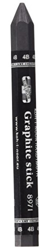KOH-I-NOOR Progresso 4B Jumbo Woodless Graphite Pencil
