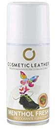 Deodorante per Scarpe Antibatterico elimina Odore 150 ml Menthol Fresh Cosmetic Leather