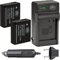 BM 2 DMW-BLG10 Batteries and Charger for Panasonic Lumix DC-G100, DC-ZS80, DC-ZS99, DC-GX9, DC-LX100 II, DC-ZS200, DC-ZS70, DMC-GX80, DMC-GX85, DMC-ZS60, DMC-ZS100, DMC-GF6, DMC-GX7, DMC-LX100 Cameras