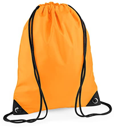 BagBase BG10 Premium Gymsac - Fluorescent Orange