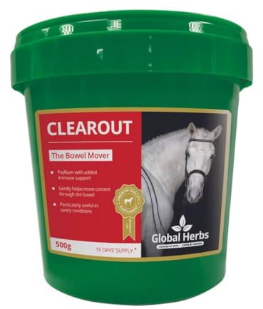 Global Herbs ClearOut Equine Digestive Fibre & Bowel Support Powder