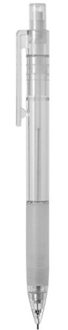 Muji Polycarbonate Mechanical Pencil W - Rubber Grip by Moma Muji