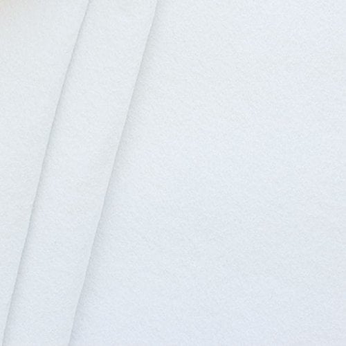 Bastel Filz Stoff Stärke 3,0mm Breite 90cm Meterware Weiss