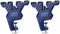 Holmenkol Unisex – Erwachsene Board/FreerideFix Skispanner, Blue, One Size