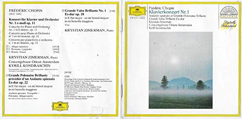 Frédéric Chopin: Klavierkonzert Nr. 1 (op. 11) / Grande Polonaise Brillante (op. 22) / Grande Valse Brillante (op. 18)
