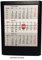 Walz 3-Monats-Tischkalender, für 2022/2023, 12.5x16x1.4cm, schwarz, 5033