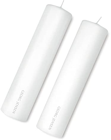 Georg Jensen Candle, 2 Pcs, Ø60 Mm/H250 Mm