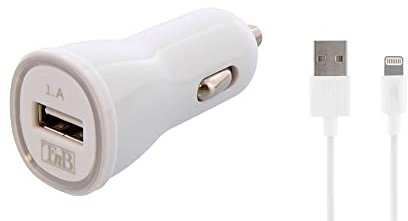 TnB CHLIGHT2 Ladekabel für Zigarettenanzünder, für iPhone 5 / iPod Nano 7 / iPod Touch 5