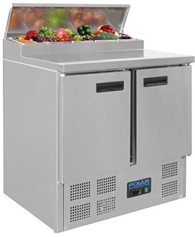 POLAR REFRIGERATION, Polar Refrigerated Pizza And Salad Prep Counter 254 Litre Commercial Display