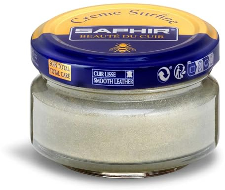Saphir Crème Surfine Lederpflegemittel, Dose, - Acier 26 - Größe: 50 ml