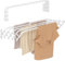 Top Home Solutions Indoor Outdoor Folding Wall Mounted Extendible Dryer Rack Dryer Clothes Horse Airer New
