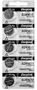 Energizer CR1632 Button Cell Battery (5 Count)