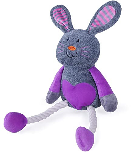 Rosewood Ruby Rabbit Dog Toy, multi-colour