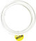 Corde à linge - Fer plastifié blanc - Diamètre 2,5 mm