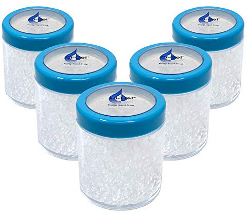 Prestige Import Group - Humidifier Crystal Gel Jar - 2oz. - 5 Jar Pack