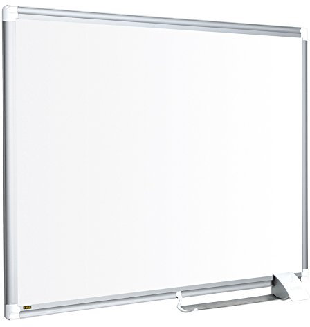 Bi-Office magnetisches Whiteboard New Generation, Trocken Abwischbar, Mit Aluminiumrahmen, Magnettafel, Memoboard, Lackierte Stahloberfläche, 180 x 90 cm