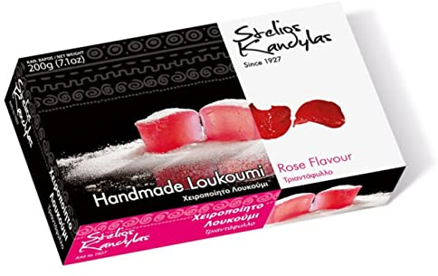 Gelee Loukoumi mit Rosengeschmack Kandylas 200g GRIECHENLAND