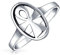 Bling Jewelry Ewiger Schlüssel des Lebens Religiöser Ovaler Siegelring Ägyptisches Ankh-Kreuzring für Frauen und Männer .925 Sterlingsilber