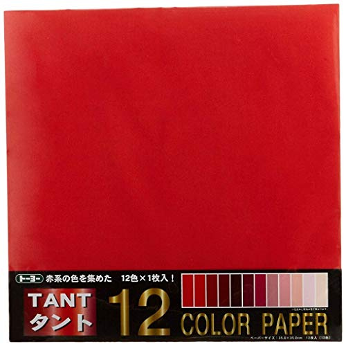 Origami Paper 068301%¶ÝÏ% TANT Red-Mix 35 cm X 35 cm