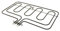 Grill Element für Smeg Herd entspricht 806890482