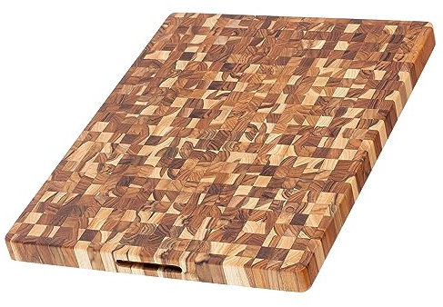 Teakhaus Cutting Board 61x45,7x3,8cm, Wood, Brown, 61 x 45.7 x 3.8 cm