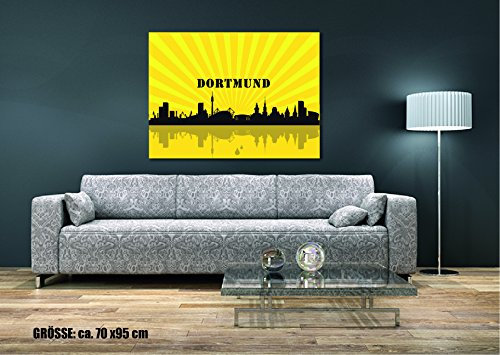 aina Wandtattoo Wandtsticker Dortmund Skyline