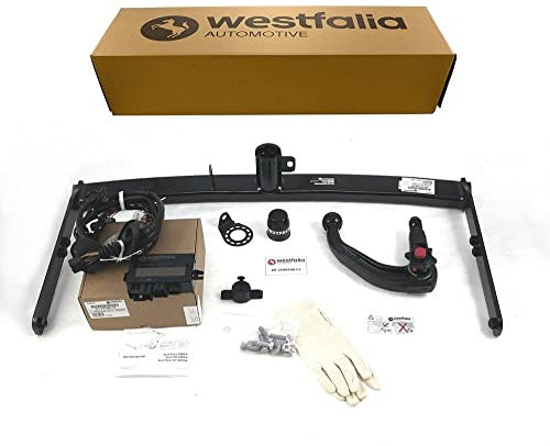 Westfalia Abnehmbare Anhängerkupplung für Seat Ibiza ST/Kombi, 3-/5-Türer (BJ 07/2015-06/2017) - im Set mit 13-pol. fzg.-spez. Westfalia Elektrosatz