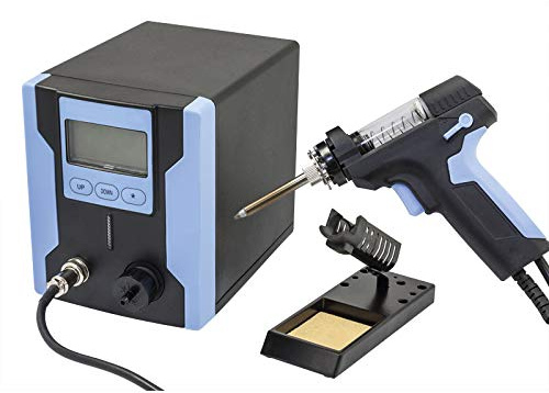 STAZIONE DISSALDANTE MKC-8915 ESD A MARCHIO MELCHIONI 90 WATT 160-480° SUCCHIA STAGNO A POMPA PISTOLA ASPIRA DISSALDATORE ELETTRICO