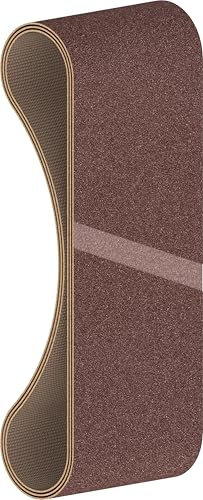 Bosch 3X PRO Paint on Wood and Hardwood X440 Sanding Belt for Sanders (for Paint on Wood, Hardwood, 100 x 620 mm, Grit 100, Professional Accessory Belt Sander)