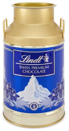 Lindt - Pot Napolitains SWISS PREMIUM CHOCOLATE - Assortiment de Minis Chocolats au Lait, 350g