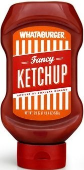 Whataburger Condiments (Pack of 1) (Original Ketchup 20oz)