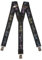 Olata Hosenträger extra starken mit 3 Clips Y-Form, Gedruckt Design - 4cm. Dirt Bikes