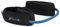 ProsourceFit Leg Resistance Exercise Band Heavy Duty Tube, 15-20 pounds with Padded Ankle Cuffs for Lower Body Workouts