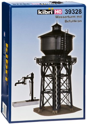 Kibri 39328 - Wasserturm mit Befüllkran H0