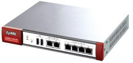 ZyXEL USG 50 Security Bundle Gateway/Controller – Access Point (3DES, des, IPSec, SSL, Sha sha-2/MD5, 1 Gbit/s, Gigabit Ethernet, 10/100/1000 Mbps)