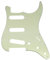 Musiclily 11 Löcher SSS Strat Pickguard Gitarre Schlagbrett für Fender American/Mexican Standard Stratocaster Modern Style E-Gitarre,3 lagig Mint Green