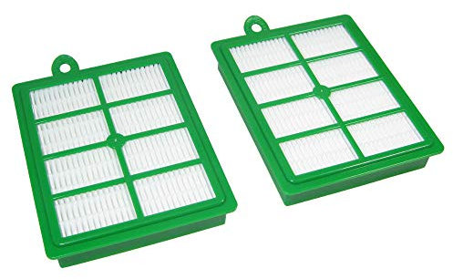 2x Ersatz HEPA Filter Austausch Staubfilter Allergiefilter Microfilter Feinstaubfilter Luftfilter für Philips FC9150-FC9179 FC9150/01-02 FC9170/01-07 Performer FC9110/09 Specialist Animal FC9184/01
