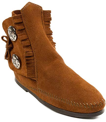 Minnetonka Two Button Boot, Mocassino Uomo, 44 EU