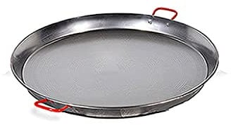 LA IDEAL - Paellera valenciana para 4 personas, 30 cm, Gris