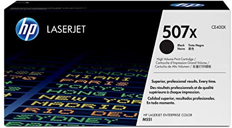 HP Toner Negro 507X LaserJet Enterprise / M551N/M575DN 11K