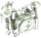 Schlagzeugset Sterling Silber Charm .925 x 1 Schlagzeug Schlagzeug Charms
