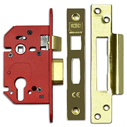 Union StrongBOLT Euro Profile Sashlock 68mm PB