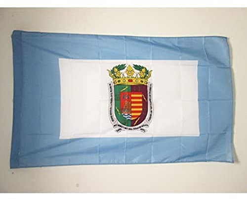 AZ FLAG Bandera de la Provincia DE MÁLAGA 150x90cm para Palo - Bandera MÁLAGA EN ANDALUCÍA 90 x 150 cm