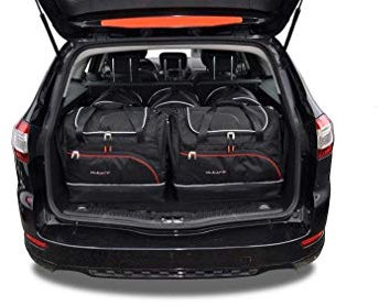 KJUST Kofferraumtaschen 5 stk kompatibel mit FORD MONDEO KOMBI IV 2007-2014