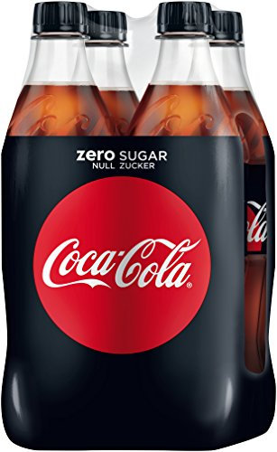 Coca-Cola Zero 4 bouteilles de 500ml