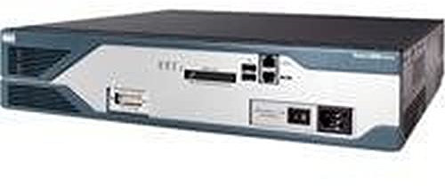 Cisco 2821 - Kabelrouter (Gigabit Ethernet, 10/100/1000Base-T(X), 10,100,1000 Mbit/s, 128-bit AES,192-bit AES,256-bit AES,3DES,des, Cisco IOS, 64 MB)